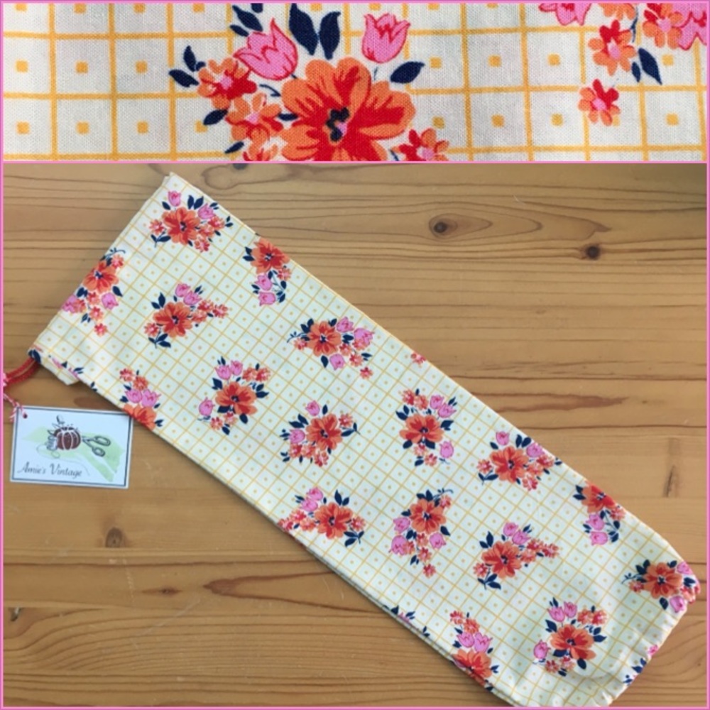 Vintage-Inspired Plastic Bag Dispenser, Handmade